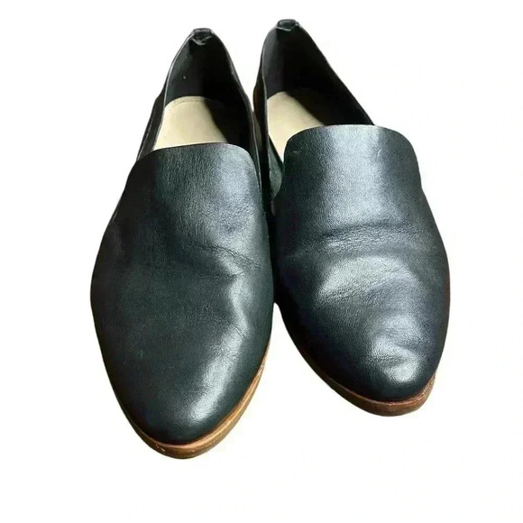 Aldo Women's Unyviel Casual Black Leather Flats Slip On Shoe Sz. US 6.5 preloved - Picture 6 of 8